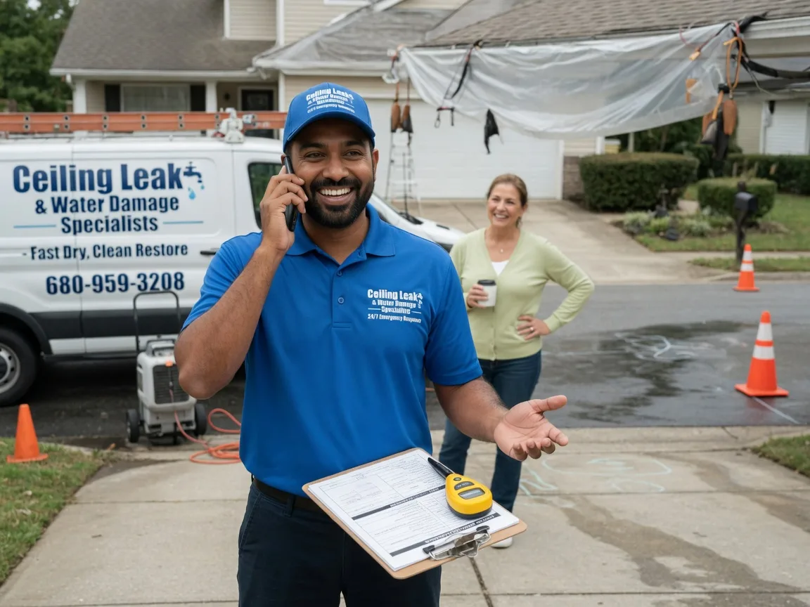 Ceiling Leak Cleanup Cawker City, KS FAQs